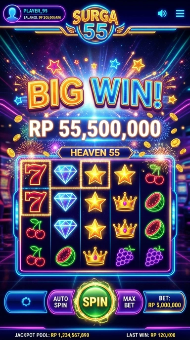 Galeri pratinjau visual surga55 build APK resmi terbaru